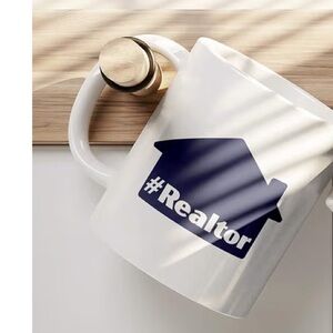 White Ceramic Realtor Mug 11 ounces Christmas gift